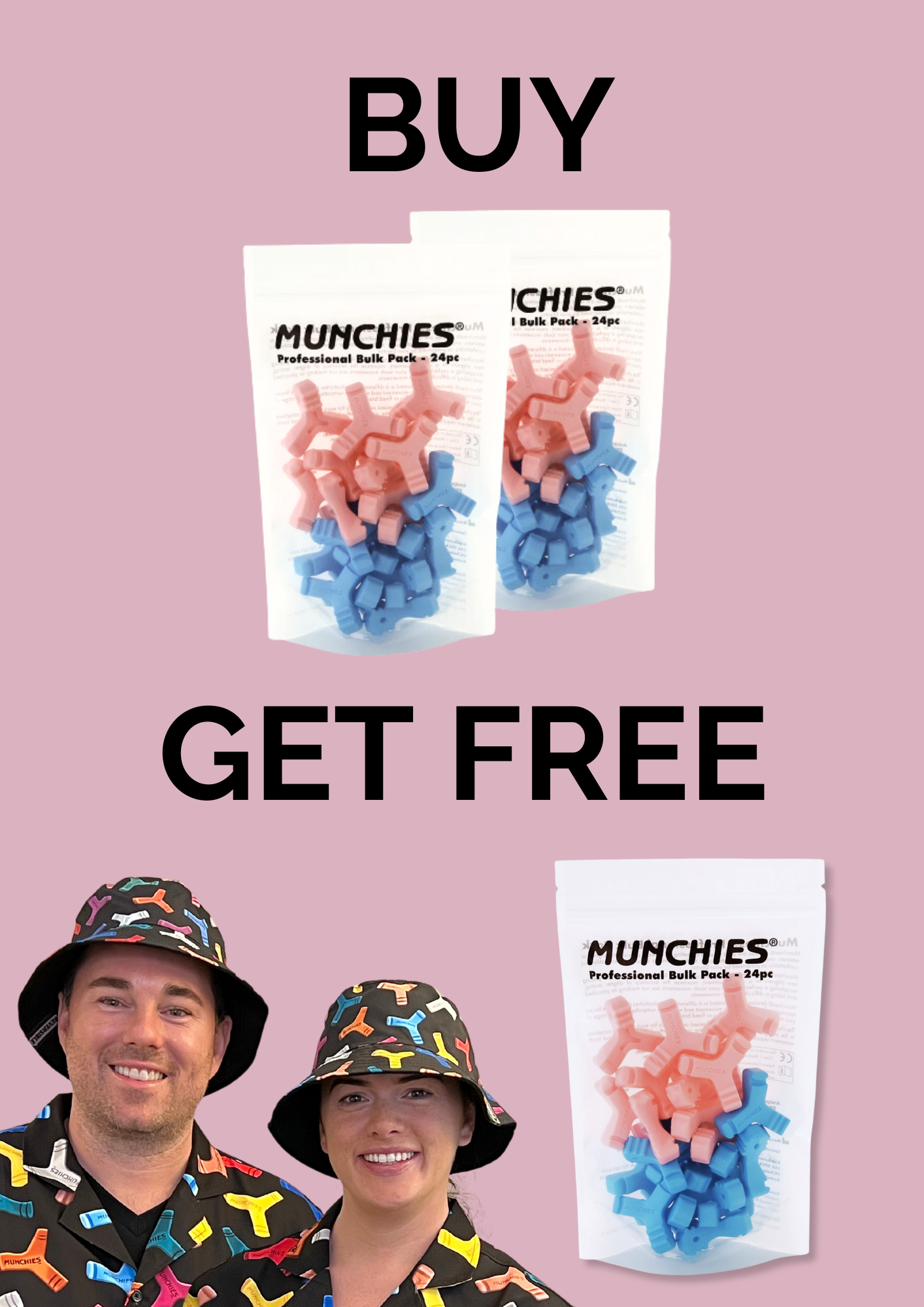 BUY MUNCHIES EPS 2x 48pc pk & GET MUNCHIES EPS 1x 24pc pk