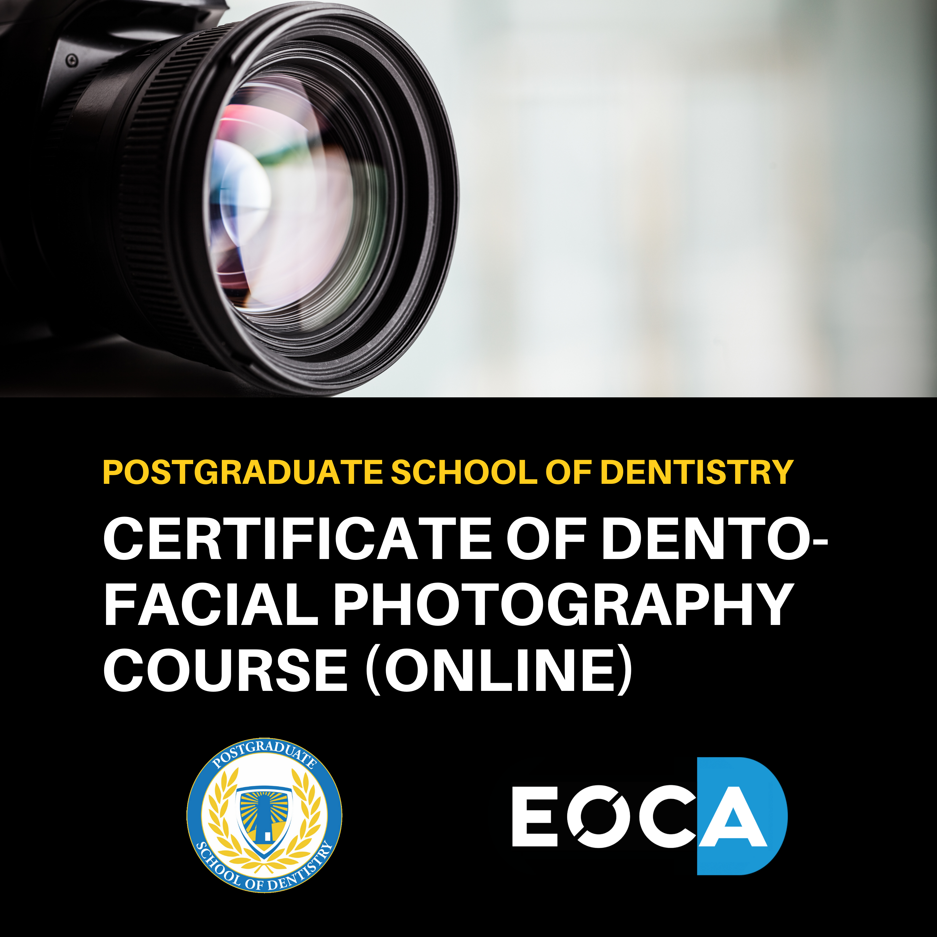 Certificate of Dental-Facial Photography Course