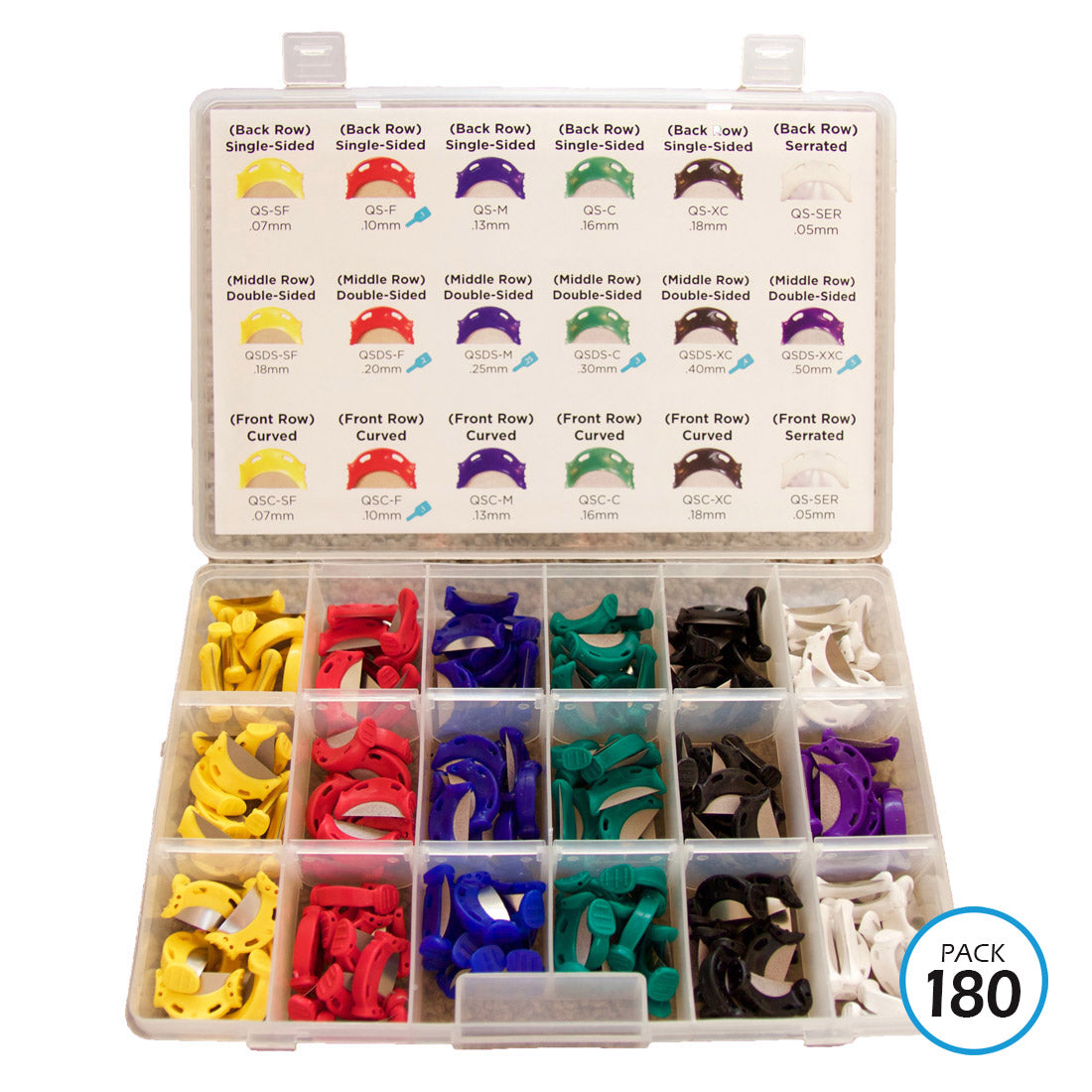 QwikStrips™ Assorted 180 Pack