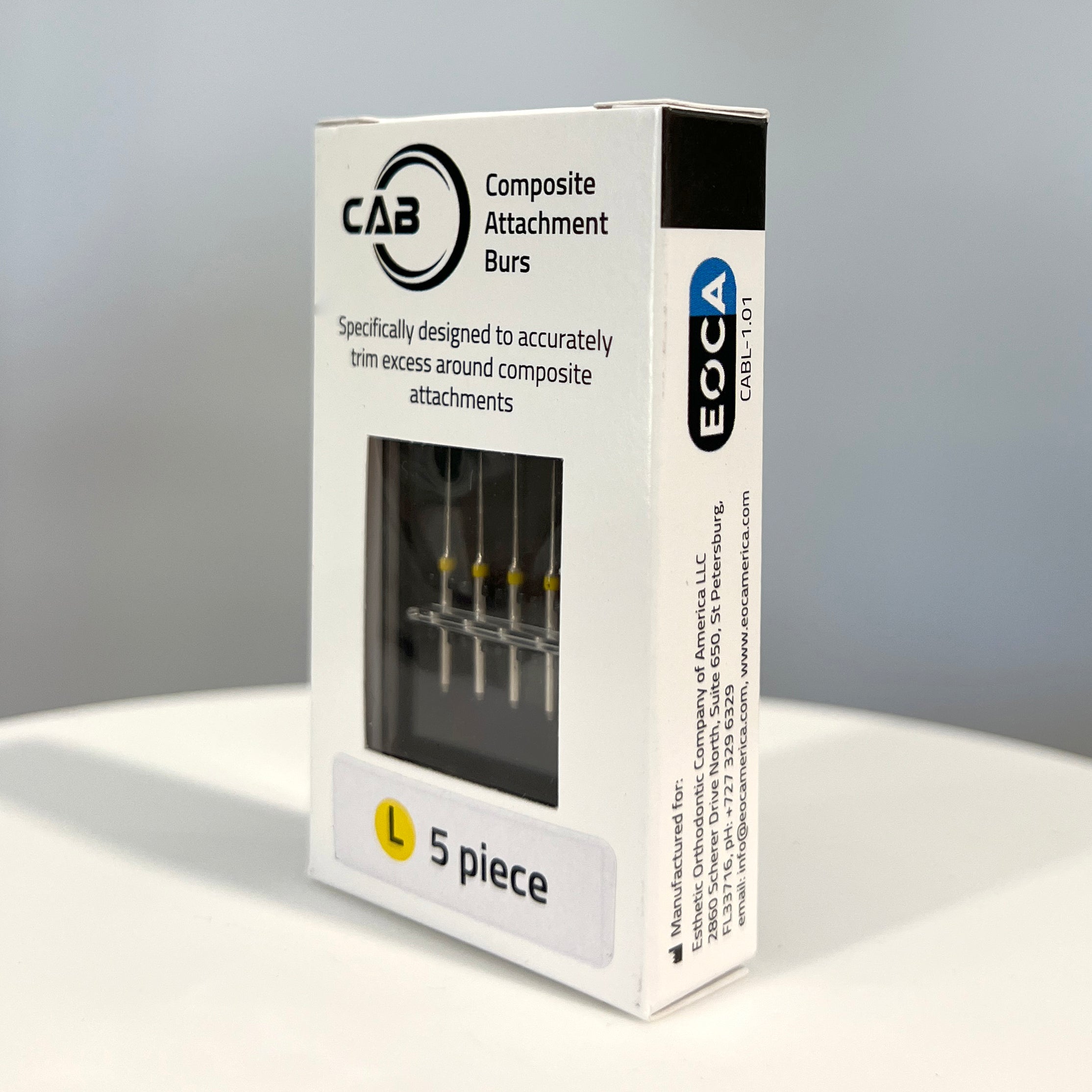 Composite Attachment Bur (CAB) - EXTRA SUPER FINE 6.0 (2, 5, 10 PC PKS)