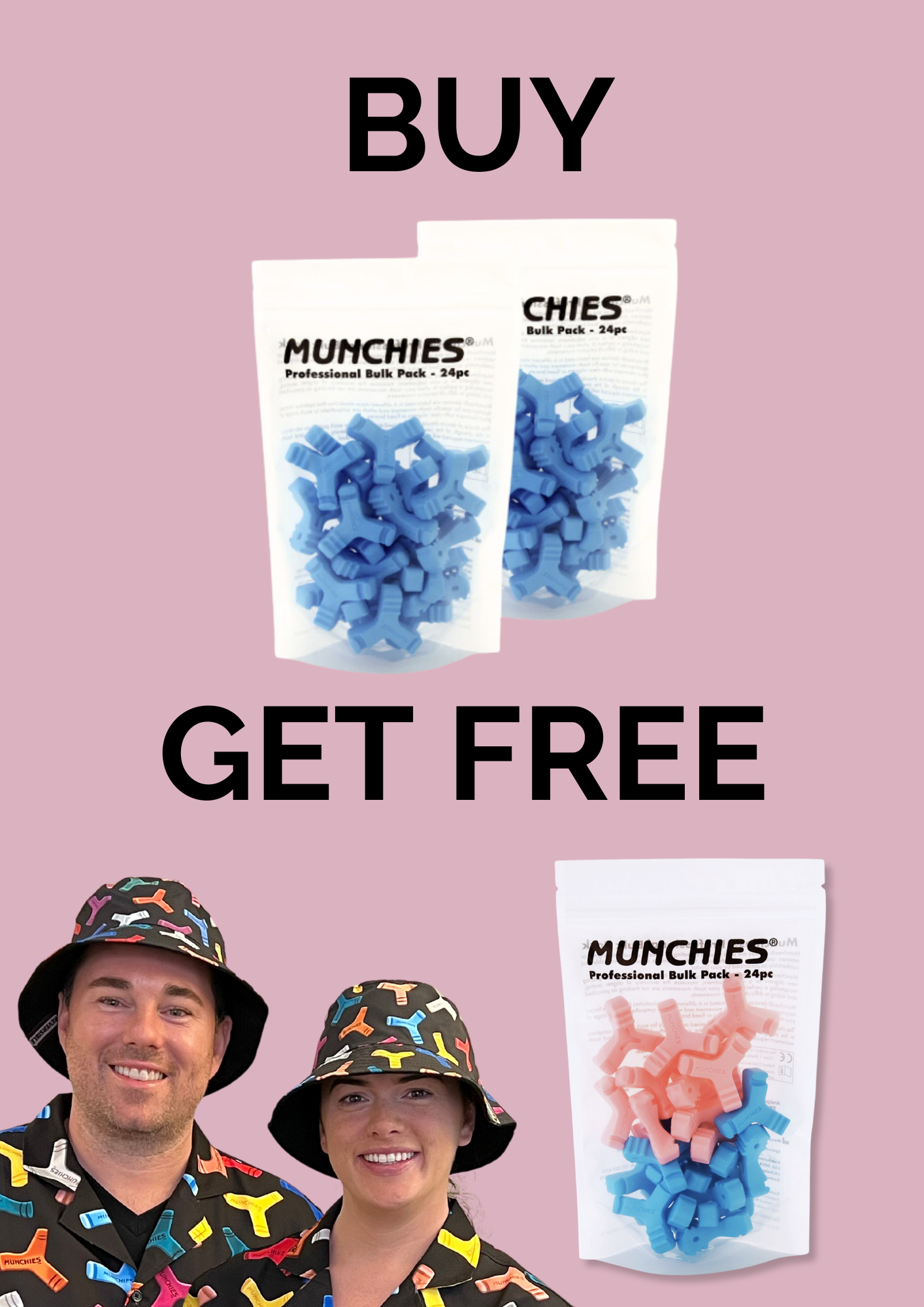 BUY MUNCHIES EPS 2x 48pc pk & GET MUNCHIES EPS 1x 24pc pk