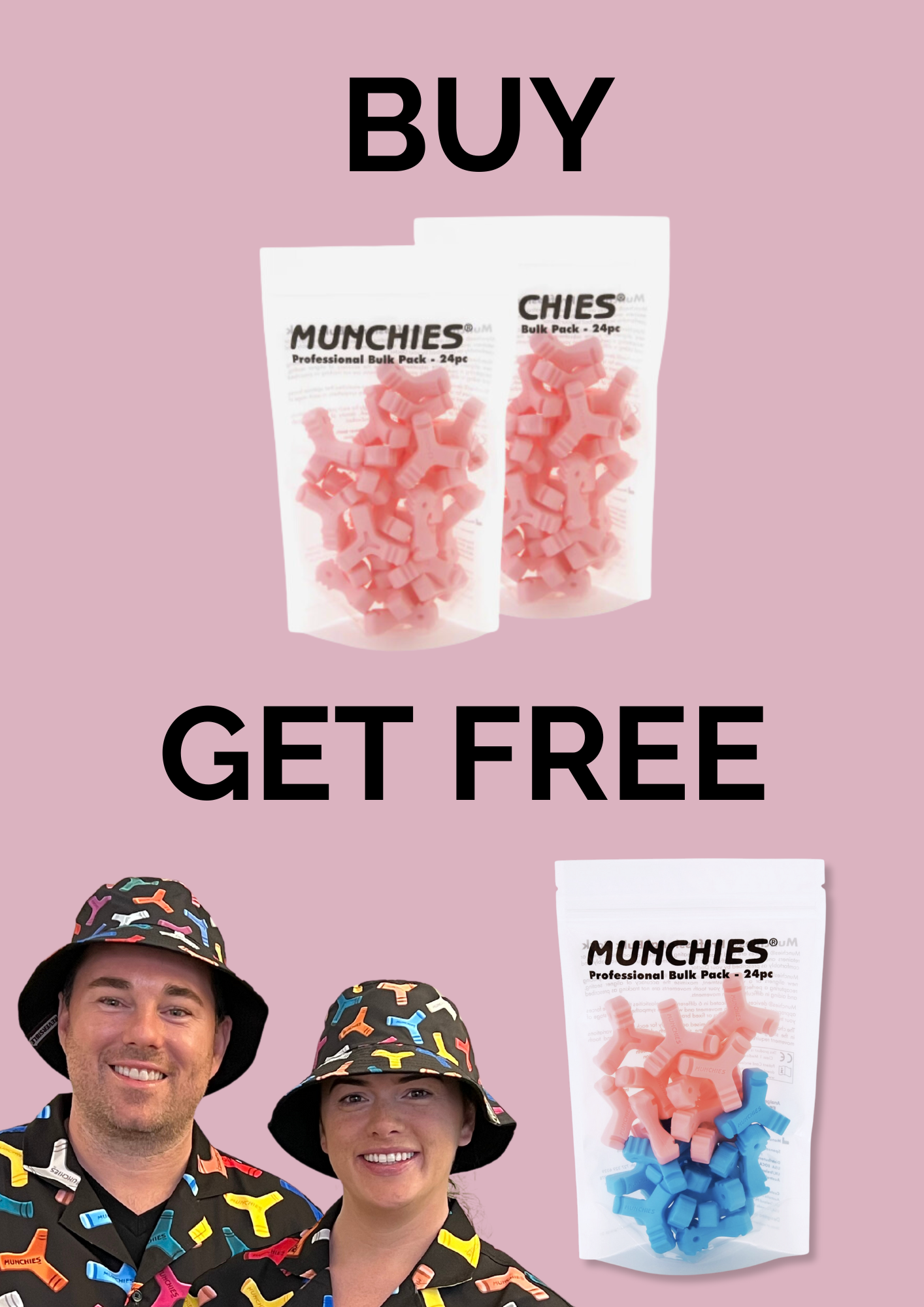 BUY MUNCHIES EPS 2x 48pc pk & GET MUNCHIES EPS 1x 24pc pk