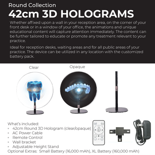 42cm Round Hologram
