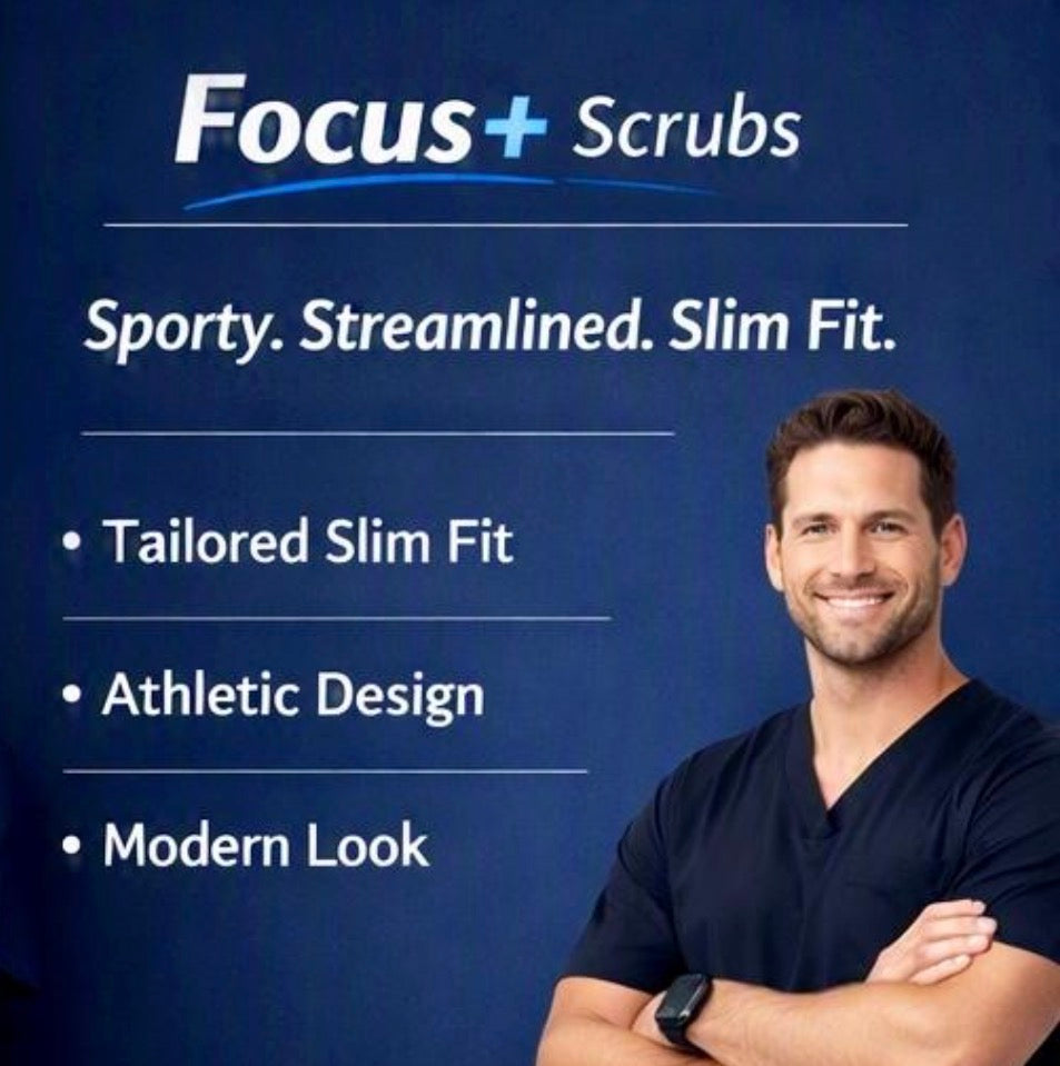 COMING SOON | FOCUS+ 2x Scrub Sets | BLACK