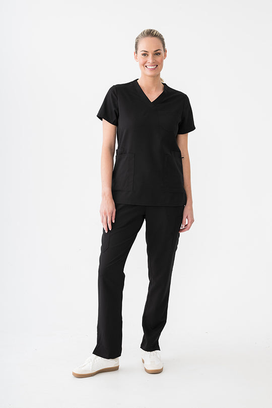 FOCUS+ Scrub Pants | BLACK