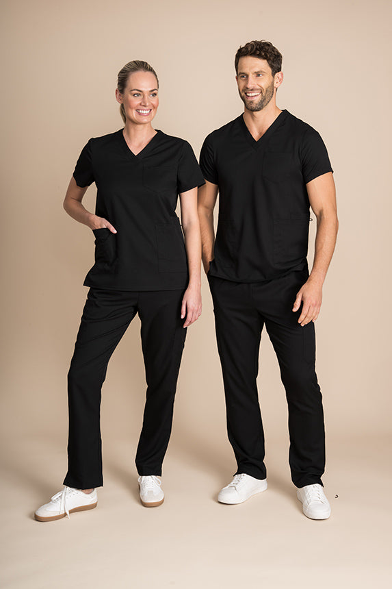 FOCUS+ Scrub Set of 3 | BLACK