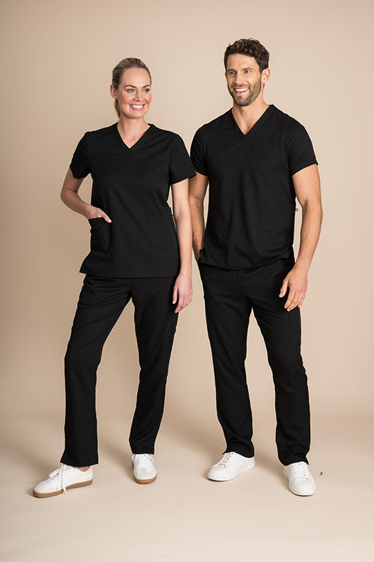 FOCUS+ Scrub Set of 3 | BLACK