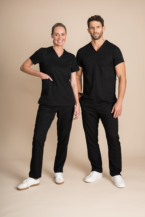 FOCUS+ Scrub Set of 3 | BLACK