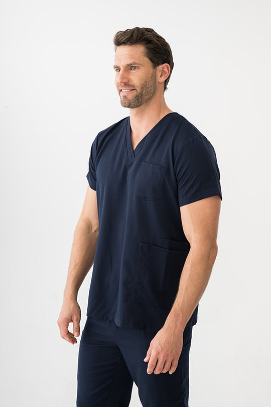 COMFORT+ Scrub Top | NAVY BLUE