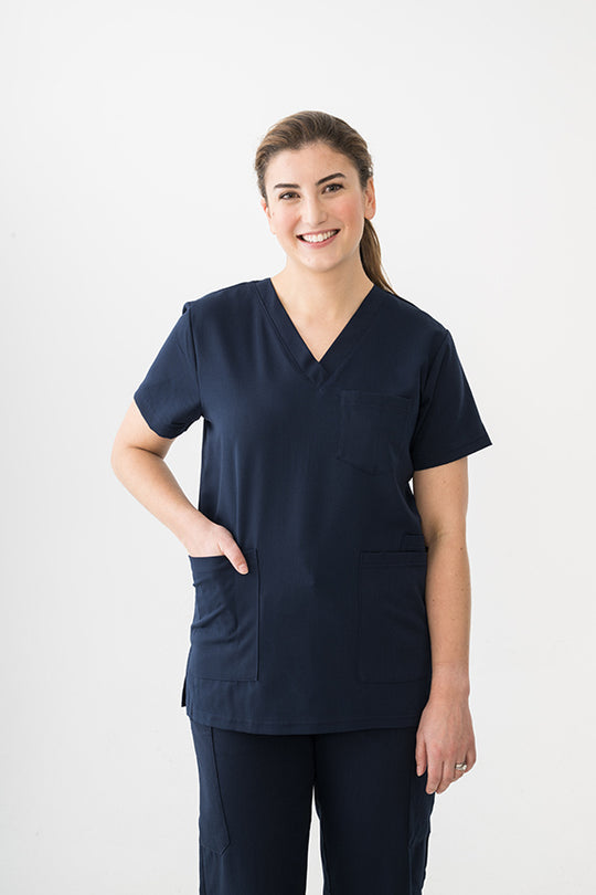 COMFORT+ Scrub Top | NAVY BLUE