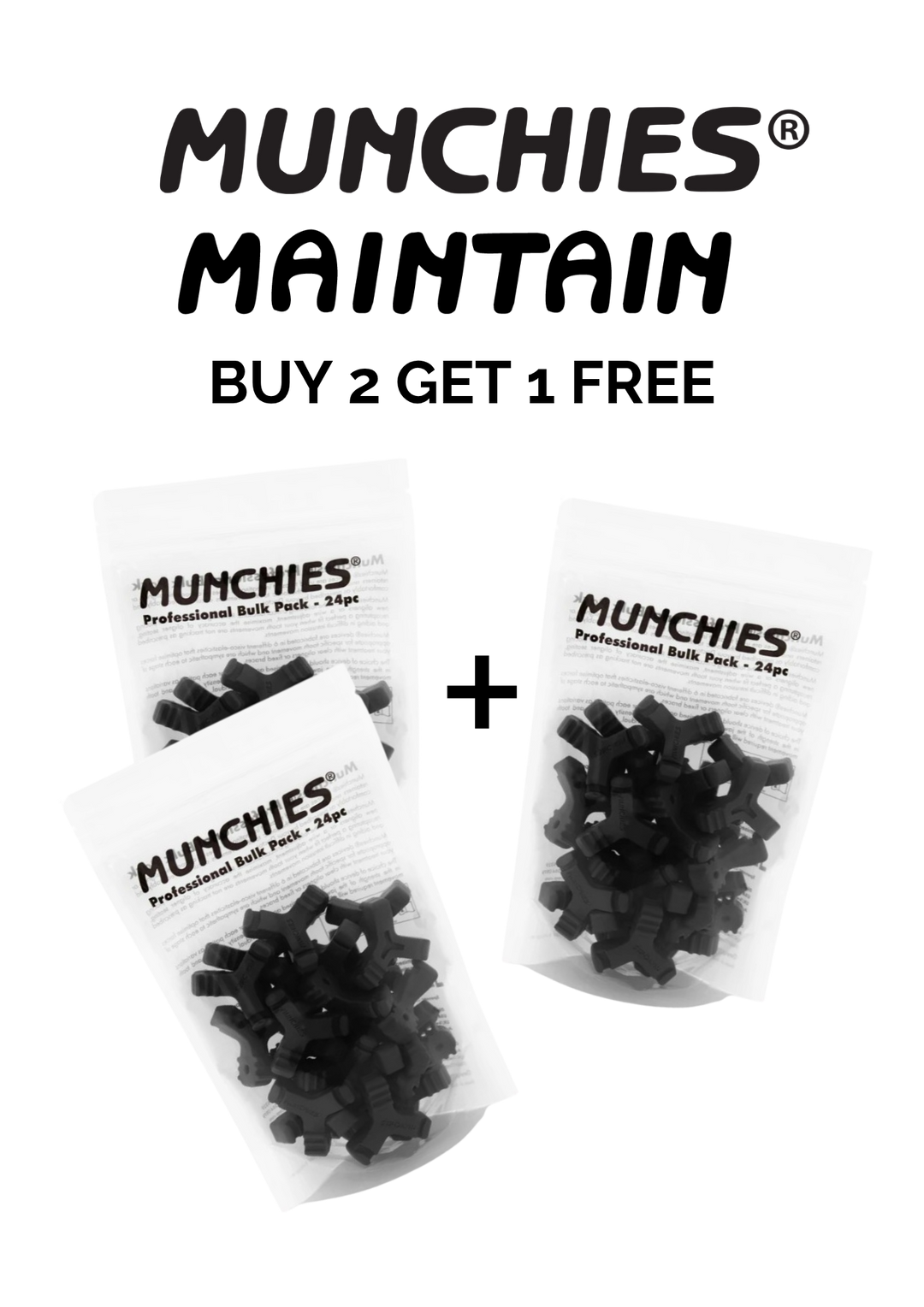 BUY MUNCHIES MAINTAIN BUY 2 GET 1 FREE