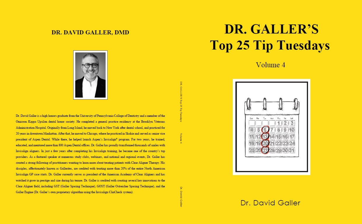 Top 25 Tip Tuesdays by Dr David Galler - Volume 4