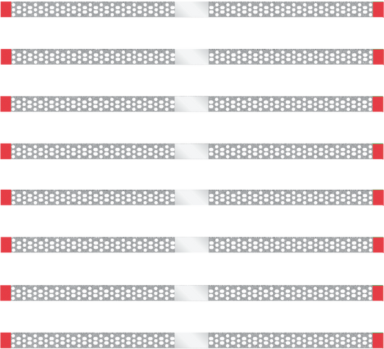 IPR Diamond Strips FINE 0.12mm RED - 4 &amp; 8 Packs