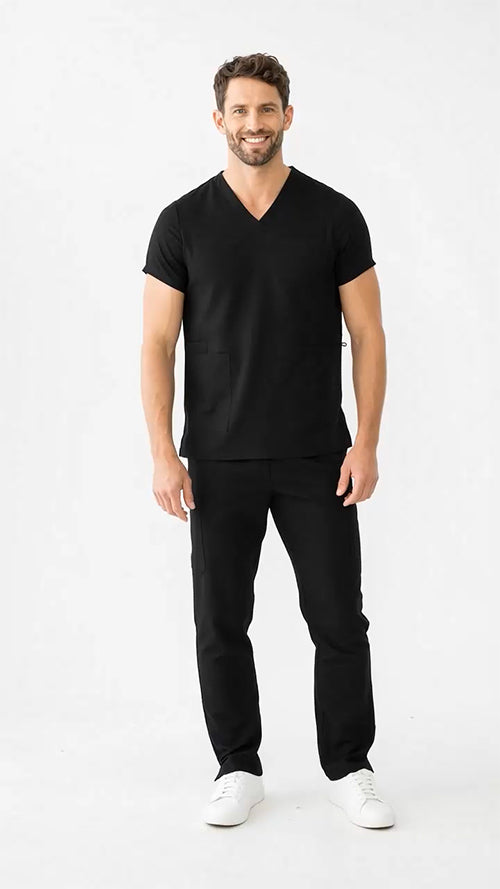 FOCUS+ Scrub Set of 3 | BLACK
