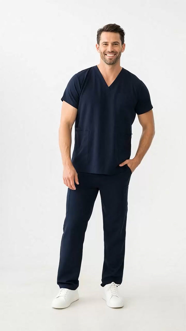 COMFORT+ Scrub Set of 3 | NAVY BLUE (T2P1)