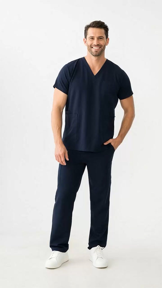 COMFORT+ Scrub Set of 3 | NAVY BLUE (T2P1)