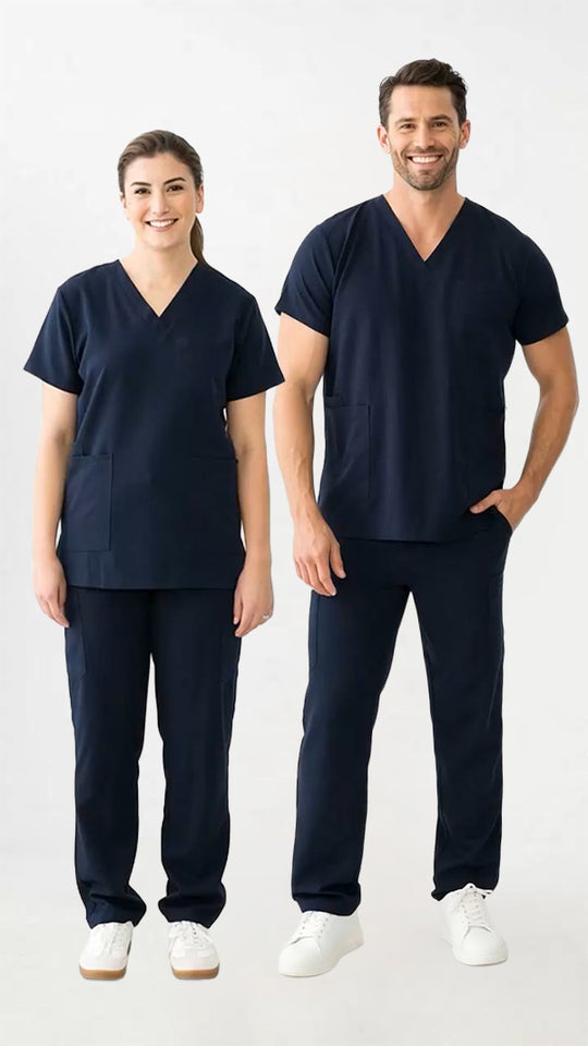 COMFORT+ 2x Scrub Sets | NAVY BLUE