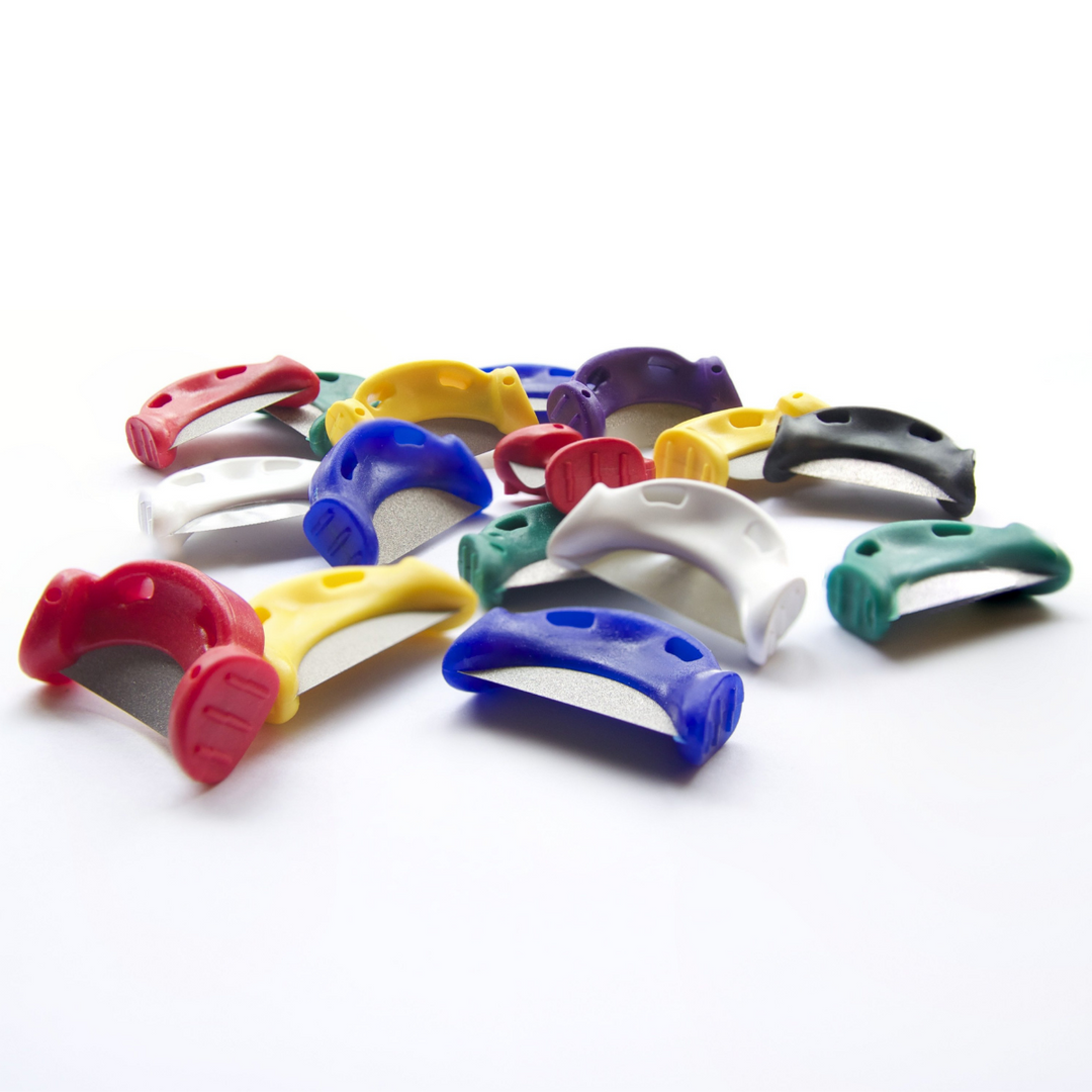 QwikStrip™ Yellow Double-Sided Super Fine 10 Pack .18mm