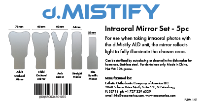 d.Mistify PRO Mirror Set - 5pc