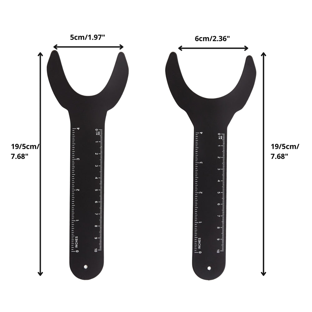 Photography Contraster Black Metal - Occlusal - sizes