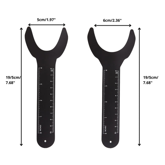 Photography Contraster Black Metal - Occlusal - sizes