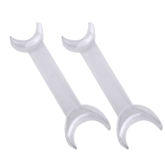 Plastic Double-Ended Cheek Retractor - Small