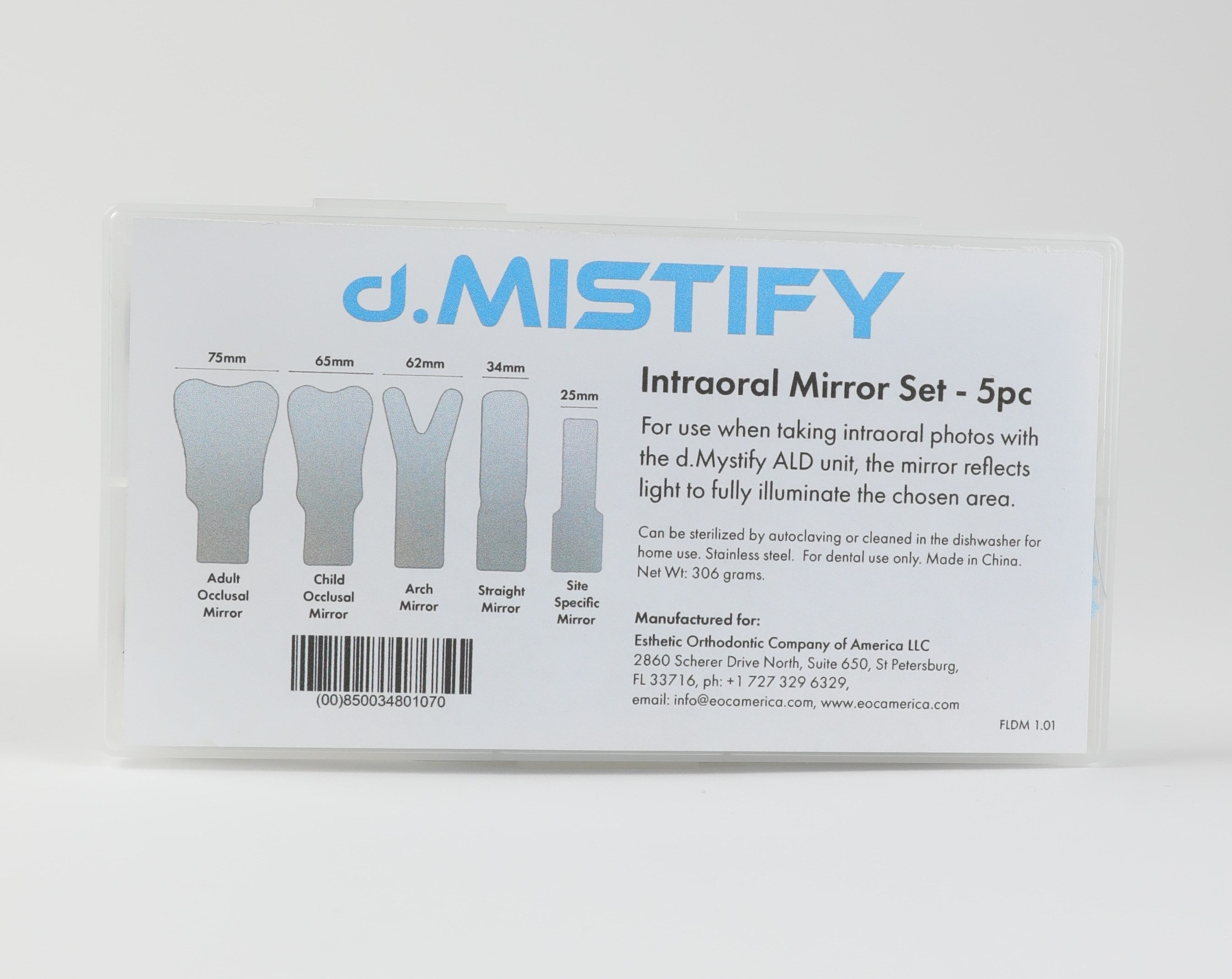 d.Mistify PRO Mirror Set - 5pc