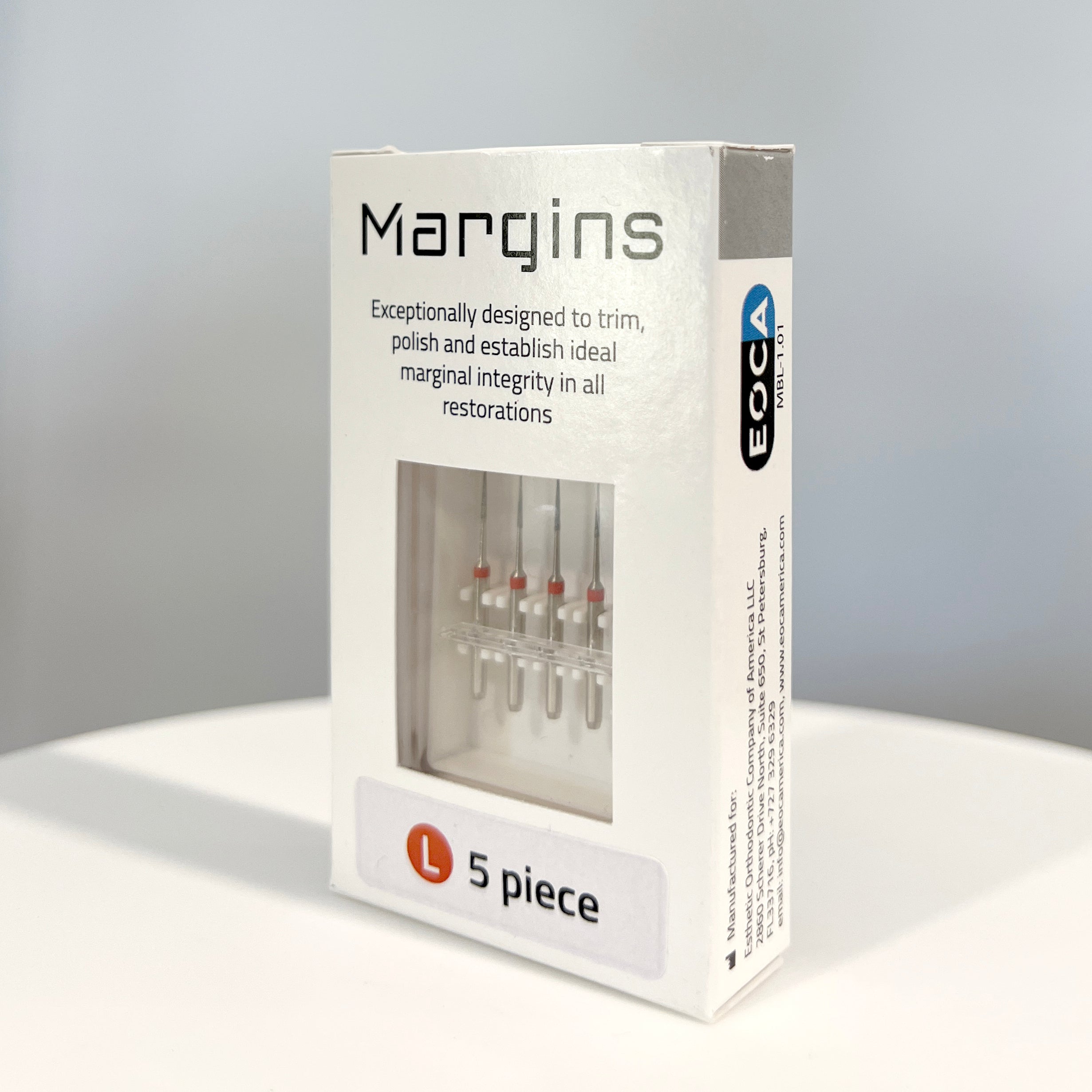 Margins Bur - SUPER FINE BUR 6.0 (2, 5, 10 PC PKS)