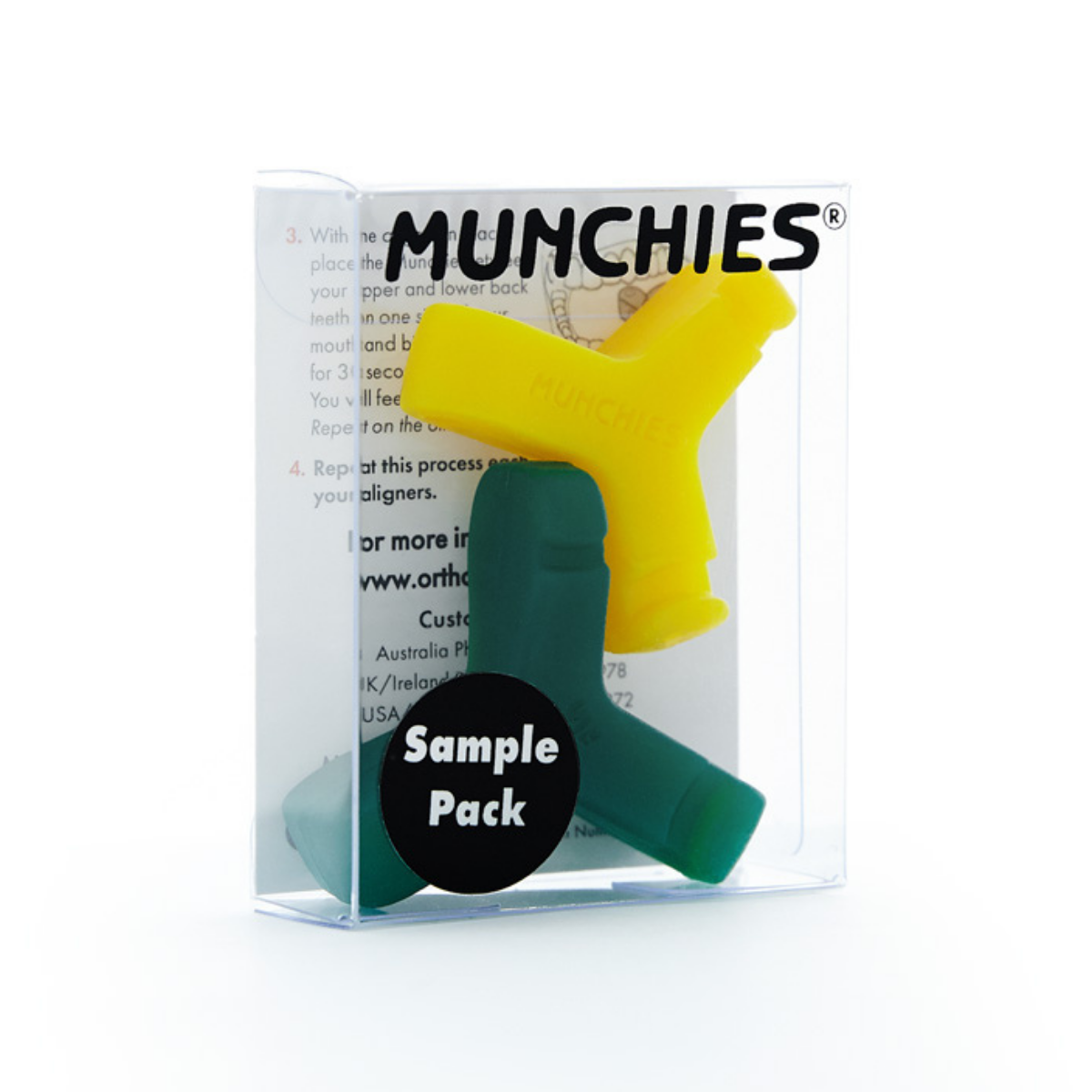 Yellow Munchies® and Green Munchies® Maxx 2 Piece Pack